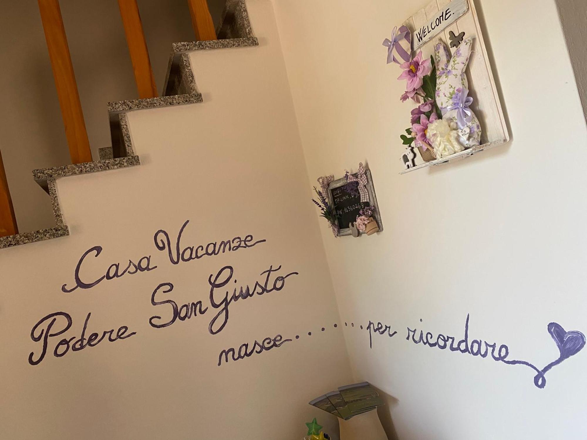 Casa Vacanze Podere San Giusto Volterra Exterior photo